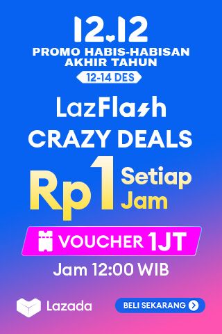 Lazada Sale Mulai Rp 1