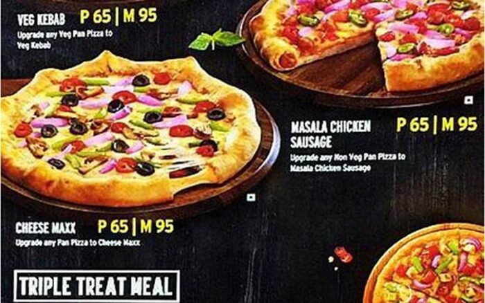 Pizza Hut Menu