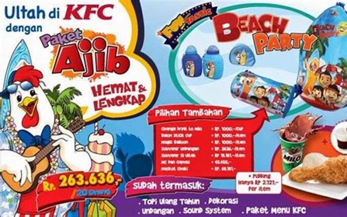 Paket Ultah Kfc