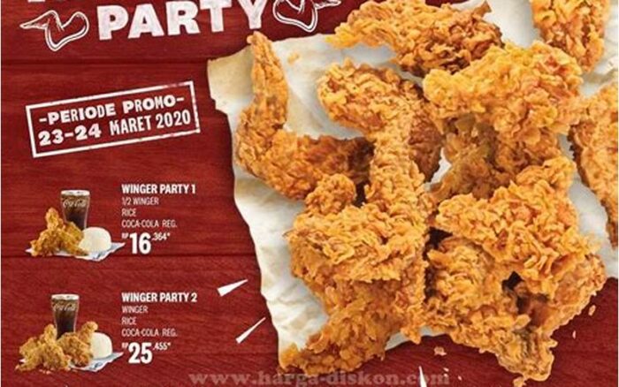 Harga Paket Winger Kfc